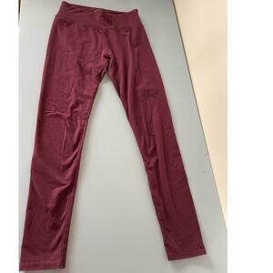 Aerie womens Chill Play Move maroon leggings size S